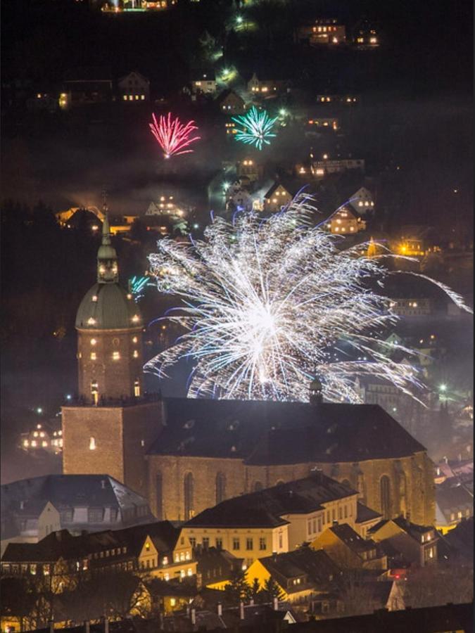 Ferienwohnung Rotbuche Tannenberg Zewnętrze zdjęcie